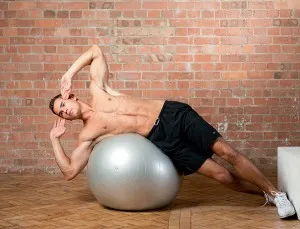 Набор от упражнения за отслабване с топка за фитнес плюс видео