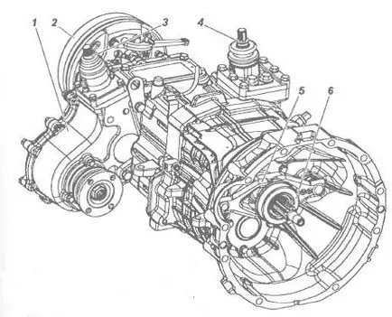 Mașină de transmisie UAZ Patriot-3163