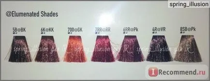 за боядисване на коса без амоняк Goldwell тониране - colorance - «Goldwell colorance как се рисува