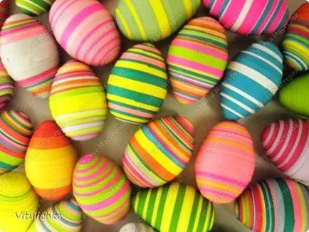Kosár Húsvéti tojások a technika Quilling - otthon, kézzel készített