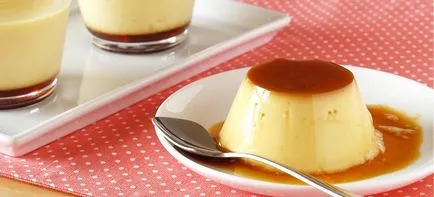 Creme caramel - un francez rețete de deserturi