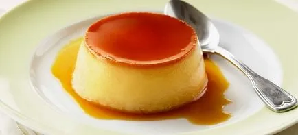 Creme caramel - un francez rețete de deserturi