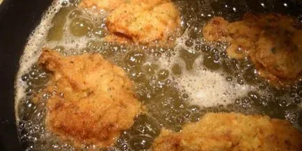 Csirkemell tésztában (karaj sajttal) receptek fotókkal