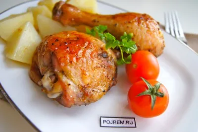 Csirke pácolt szójaszósz - lépésről lépésre recept, hogyan kell főzni fotókkal