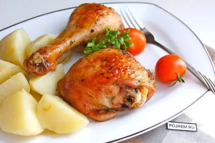 Csirke pácolt szójaszósz - lépésről lépésre recept, hogyan kell főzni fotókkal