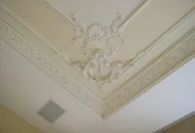 Stucco дизайн таван на картината и украса, изработени от полиуретан в жилищна стена дизайн, класически