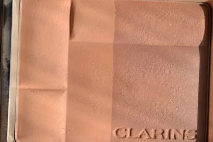 Моят стар находка - бронзант прах Clarins минерална пудра компактна бронзираща дует SPF 15 януари светлина