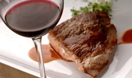 Hús vörös bor -, hogyan lehet kombinálni video, nalivali