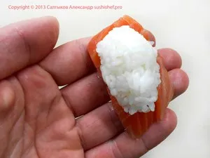 Nigiri sushi recept fotókkal