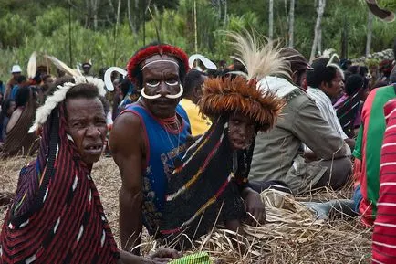 Papuan de Anul Nou - fotografii interesante