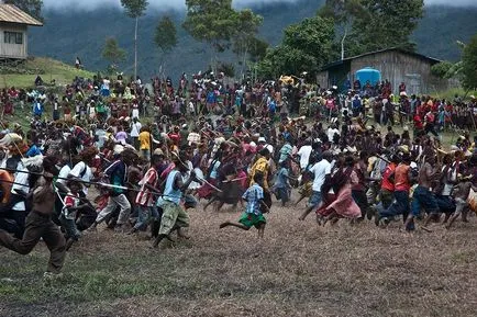 Papuan de Anul Nou - fotografii interesante