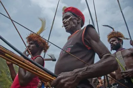 Papuan de Anul Nou - fotografii interesante