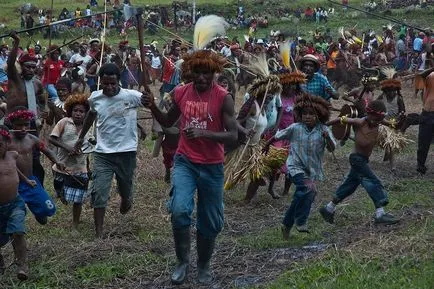 Papuan de Anul Nou - fotografii interesante