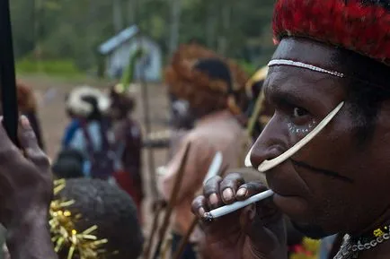 Papuan de Anul Nou - fotografii interesante