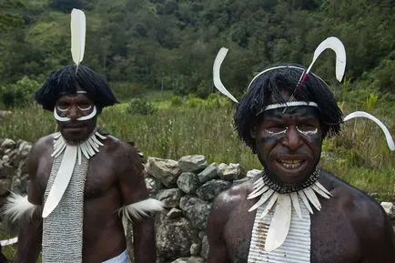 Papuan de Anul Nou - fotografii interesante