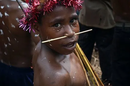 Papuan de Anul Nou - fotografii interesante