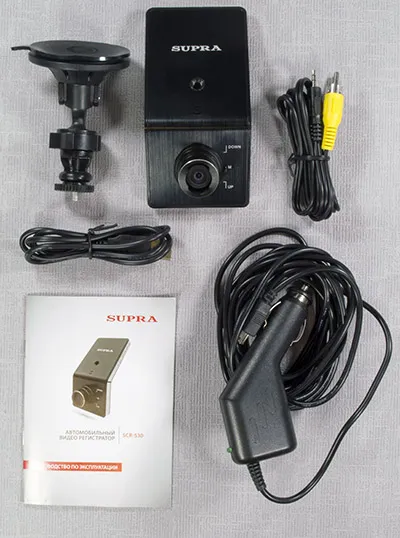 Revizuirea DVR auto supra-530 caietul de sarcini SCR și aspectul