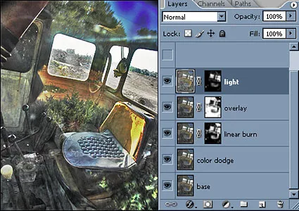 Photoshop utánzás HDR hatást - a munka 2d grafika szerkesztők - edzés - Cikk