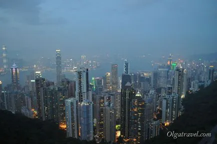 Victoria Peak în Hong Kong, cum să obțineți un comentariu