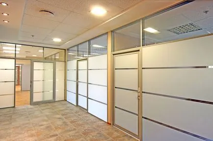 Pereți despărțitori pentru birou, tipuri de pereți, instalare, sfaturi