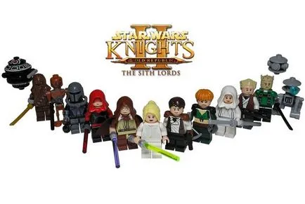 Karakterek kotor 2 Sith Lords - testreszabás - magyar rajongó Lego fórum