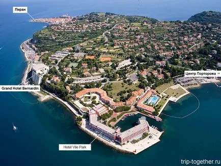 Portoroz, fotografii, obiective turistice, excursii