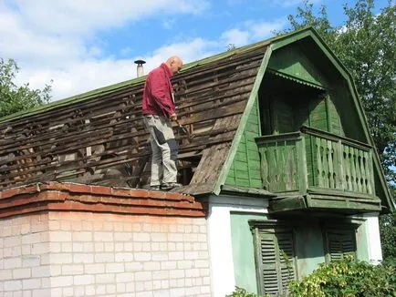 jelentős javítási a tető munka