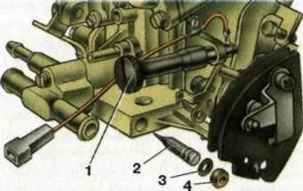 Vezérlő és konfigurációs Solex karburátor