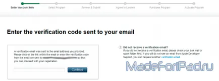 Înregistrare dezvoltator de cont pe ios, toate pentru iPad