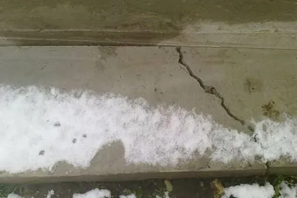 Javítás a vak terület a bázis és egy vidéki házban - egy fontos pont