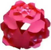 Rose de servetele - asamblare schema pas cu pas origami