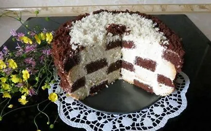 Cake Рецепта - дамска каприз - със снимки