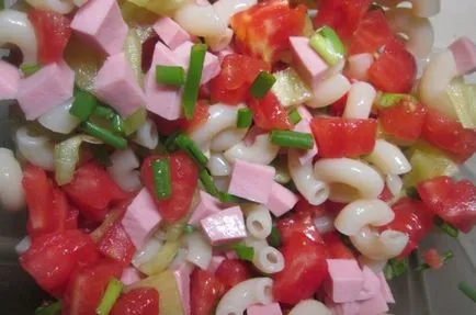 Reteta Salata de paste italiene cu pas cu pas fotografii