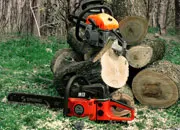 Sadko - lucrul cu o drujba, cum să taie copaci