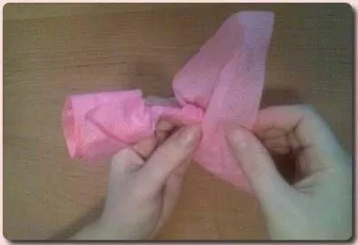 Rozetta a betét origami