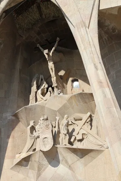 Sagrada Familia - a templom a Sagrada Familia Barcelonában