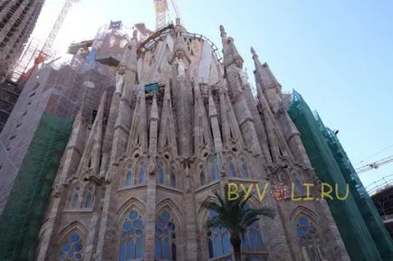 Sagrada Familia din Barcelona, ​​Sagrada Familia, Antoni Gaudi Catedrala foto