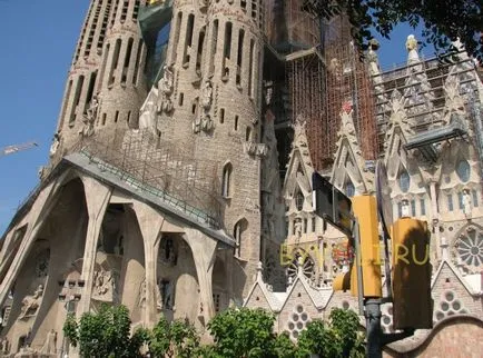 Sagrada Familia din Barcelona, ​​Sagrada Familia, Antoni Gaudi Catedrala foto