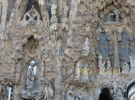 Sagrada Familia din Barcelona, ​​Sagrada Familia, Antoni Gaudi Catedrala foto