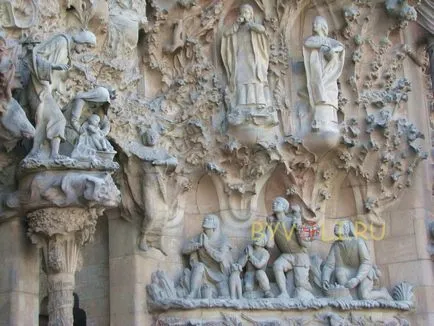 Sagrada Familia din Barcelona, ​​Sagrada Familia, Antoni Gaudi Catedrala foto