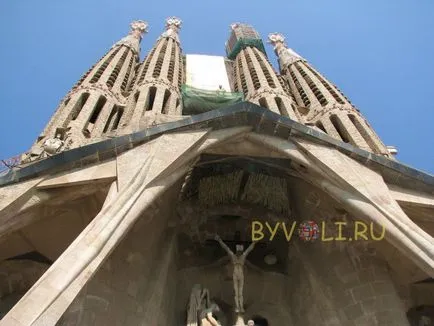 Sagrada Familia din Barcelona, ​​Sagrada Familia, Antoni Gaudi Catedrala foto