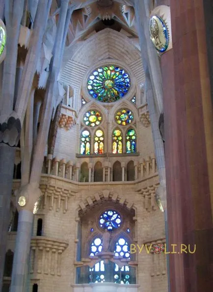 Sagrada Familia din Barcelona, ​​Sagrada Familia, Antoni Gaudi Catedrala foto