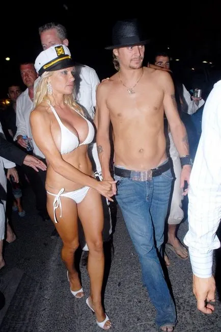 Cea mai neobișnuită stea nunta Pamela Anderson si Kid Rock