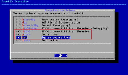 FreeBSD telepítéséhez és GUI usb stick, lyapidov