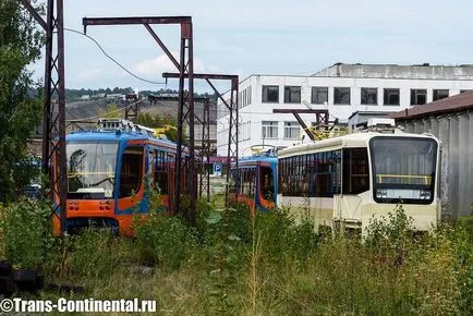 UKVZ la fel ca și tramvaie, și în Ghidul Chelyabinsk