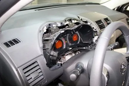 Настройване на алармата да се Toyota Corolla точка за свързване