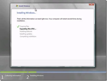 Instalarea Windows 7 pe un disc virtual