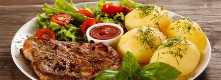 Vaj pite hús és a burgonya, orosz konyha