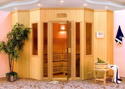 Sauna în baie un mini-saună pentru apartamente și case