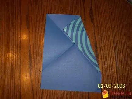 manual de hârtie de origami Aeronave cu diagrame și video pentru copii